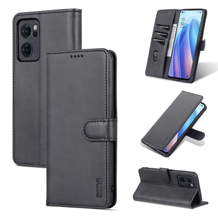 Black flip leather phone case with front cover and folding kickstand