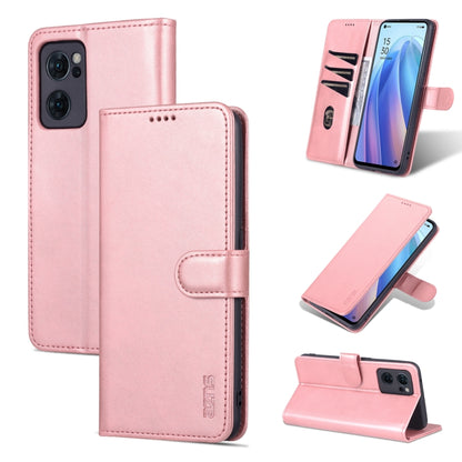 Rose pink flip leather phone case with front cover and folding kickstand