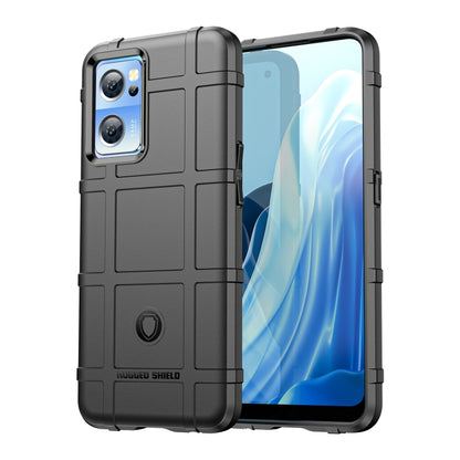 Black rugged TPU phone case with raised edges and dual camera cutouts