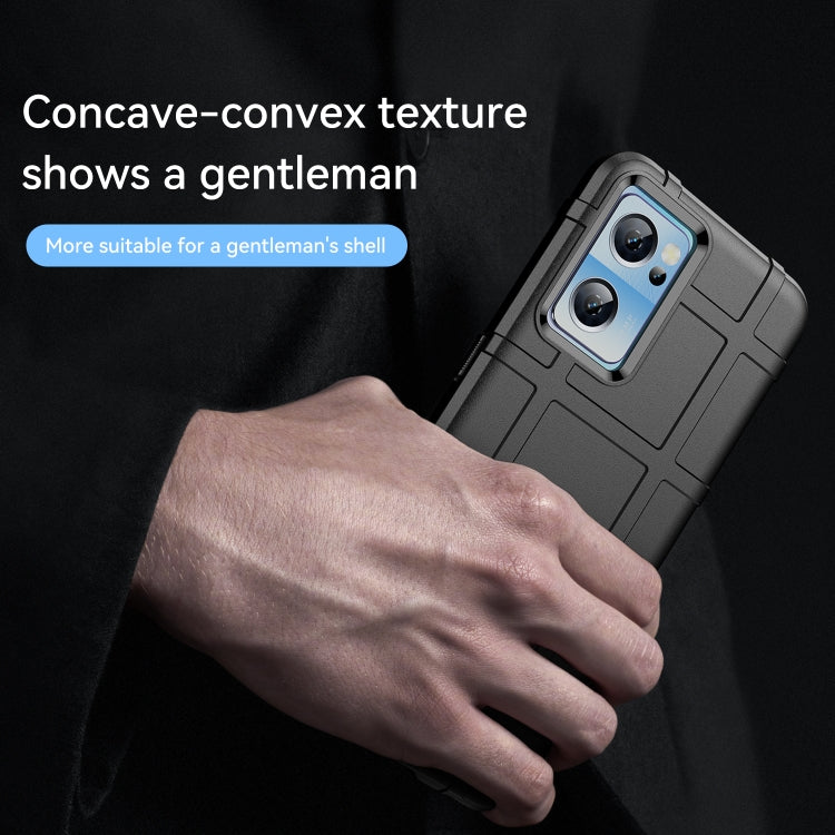 Black rugged TPU phone case with concave-convex texture and dual camera cutouts