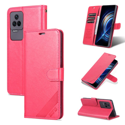 Red flip leather phone case with magnetic flap and stand
