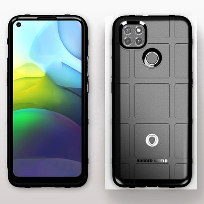 Grey rugged TPU phone case with camera and ring holder cutouts, full back coverage