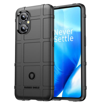 Rugged shockproof TPU phone case in dark gray, with dual camera cutouts and raised edges