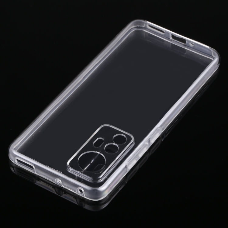 Transparent phone case with camera cutout, side buttons and port openings