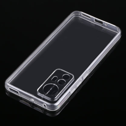Transparent phone case with camera cutout, side buttons and port openings