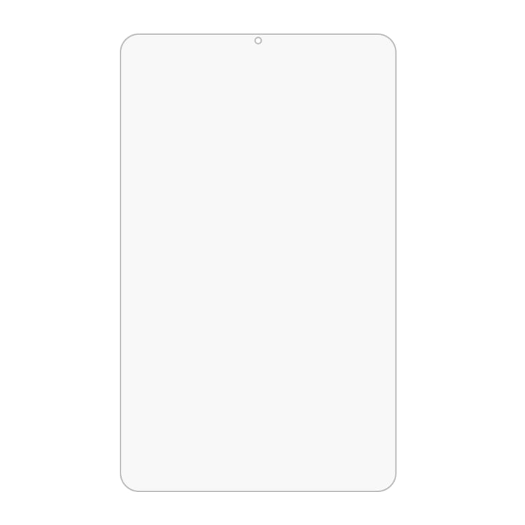 Clear tempered glass screen protector sheet with rounded corners
