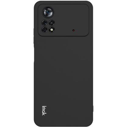 Matte black frosted TPU phone case with camera cutouts and centered logo