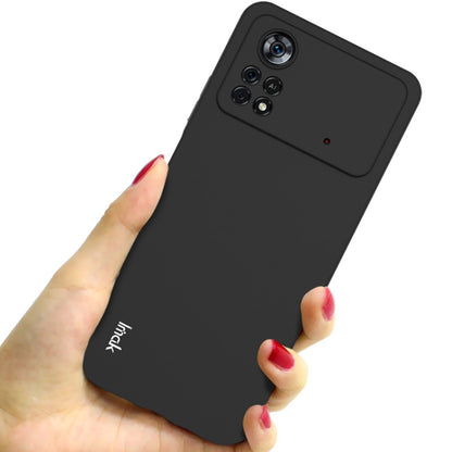 Black frosted TPU phone case with camera cutouts and hand-held grip