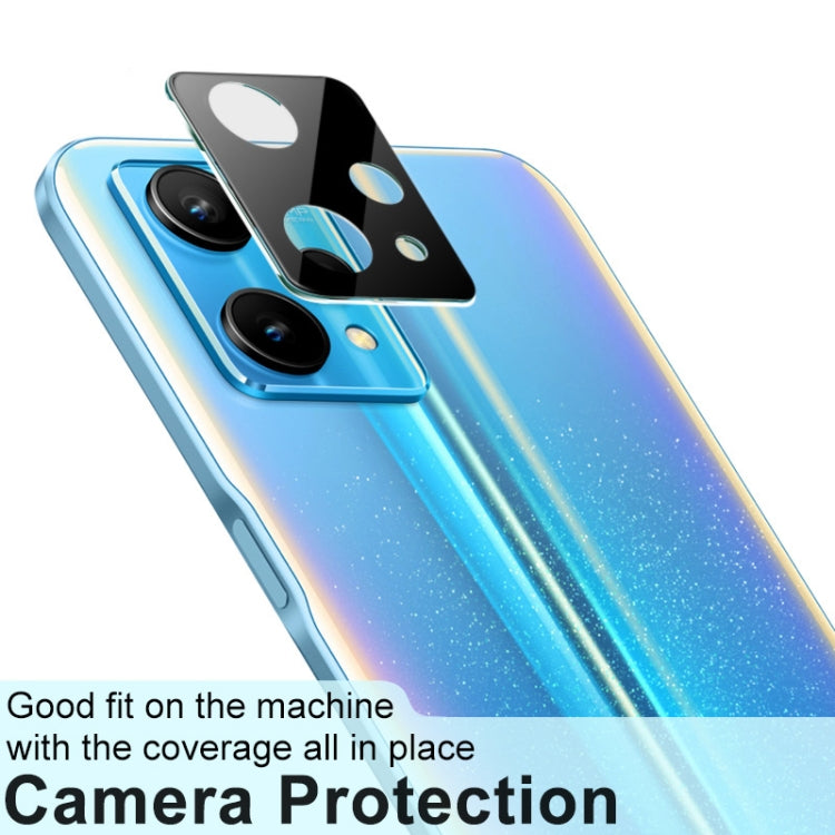 Integrated rear camera lens glass film with black lens cap for multi-lens phone