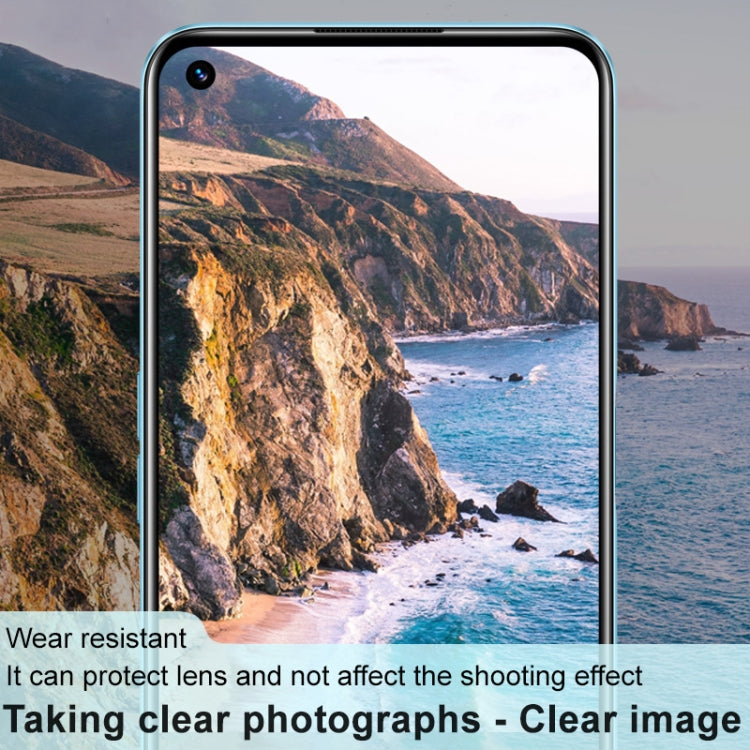 Integrated rear camera lens glass film for smartphone protection