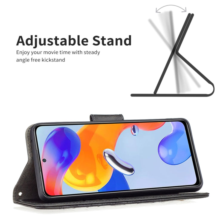 Grey crocodile-texture leather phone case shown in portrait stand position with cover flap