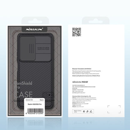 Nillkin CamShield Pro phone case retail packaging with design and product info