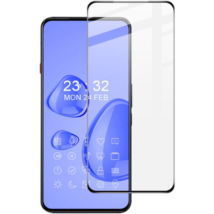 Tempered glass screen protector film, clear full-coverage for front display