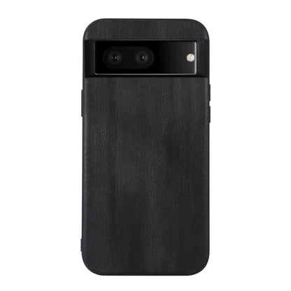 Black textured PU phone case with camera window and flash cutout