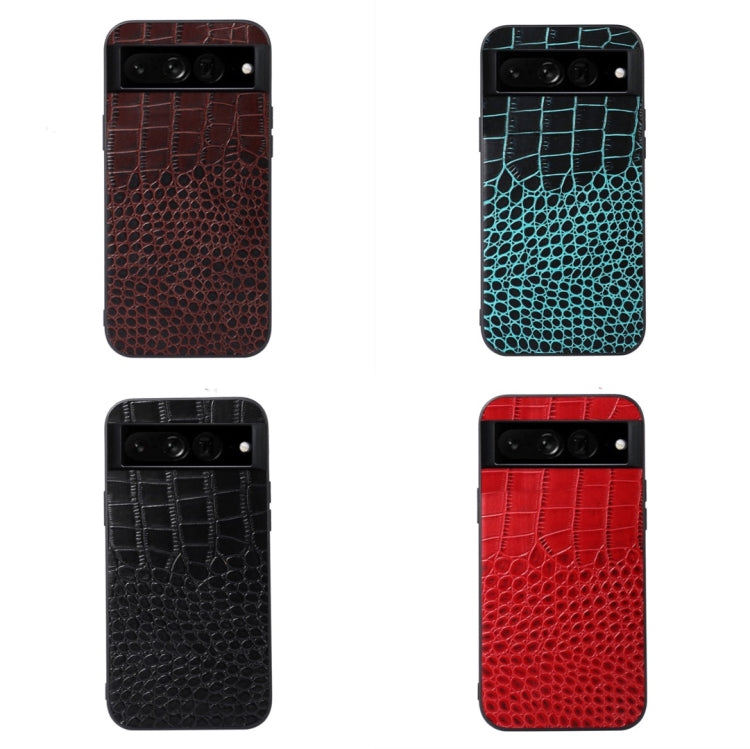 Multi-color crocodile-texture leather phone cases set with camera cutouts