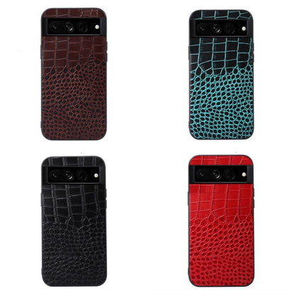 Multi-color crocodile-texture leather phone cases set with camera cutouts