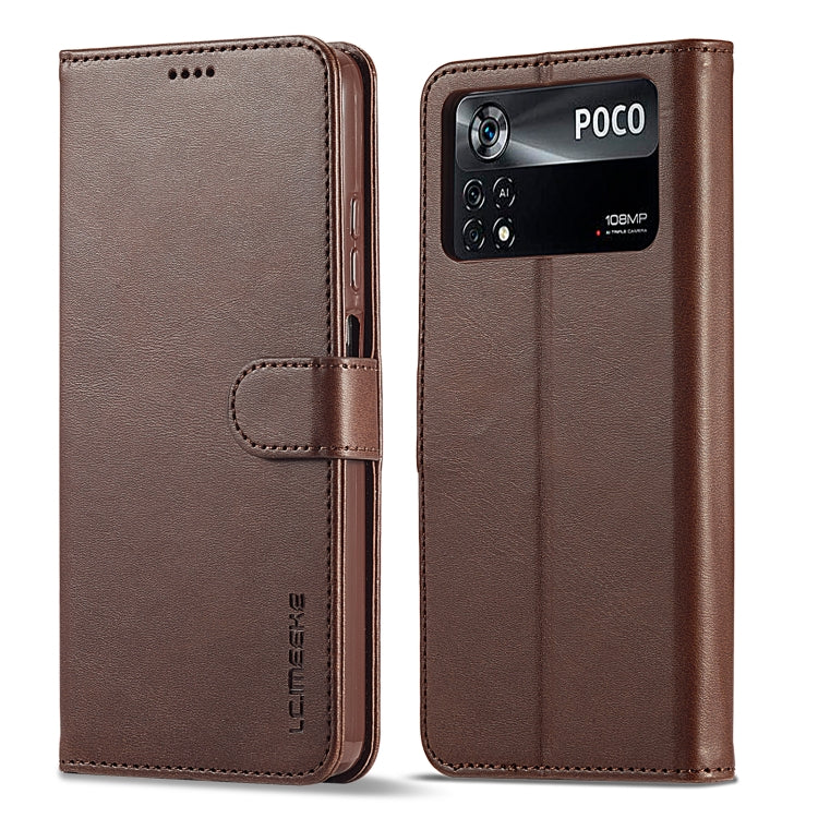 Brown textured leather phone case with wallet flap and camera/port cutouts