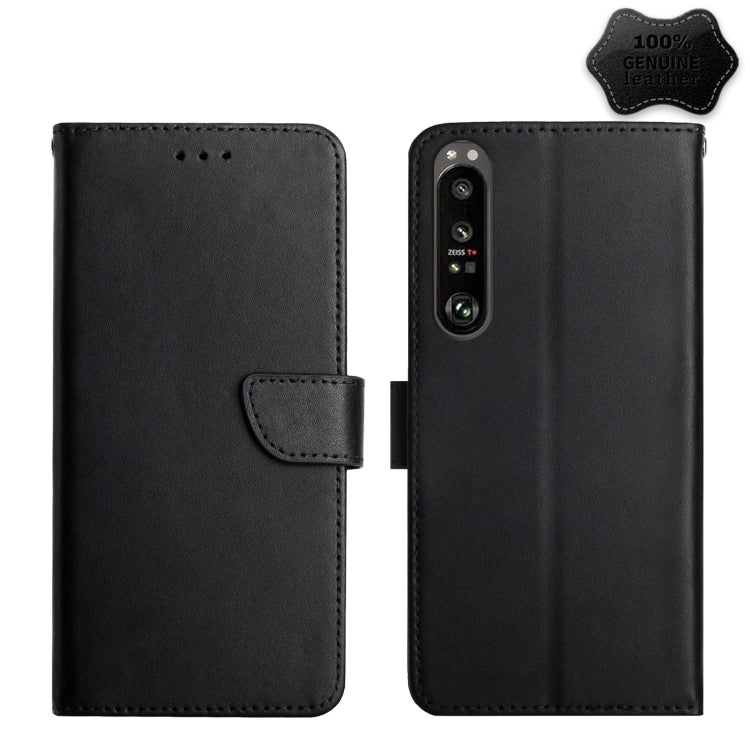 Black leather flip phone case with folio cover and camera opening