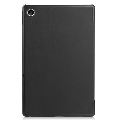 Black tablet back cover case with camera cutout and slim protective fit