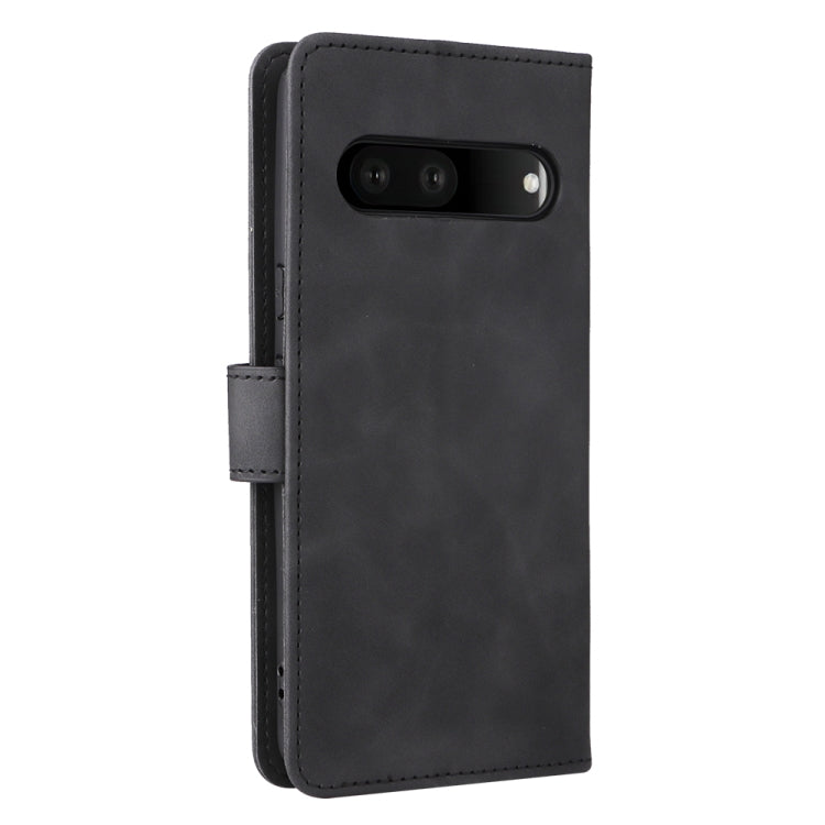 Black magnetic flip leather phone case with camera cutout and side strap