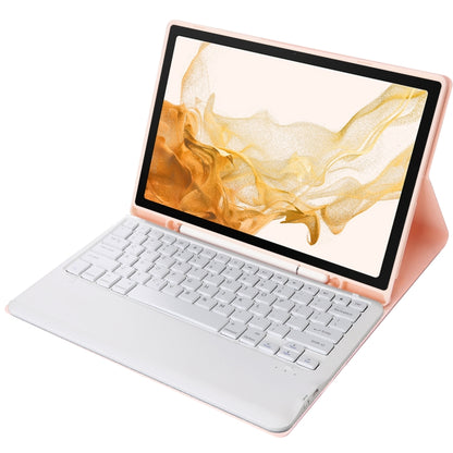 Pink detachable keyboard case folio with front hinge stand