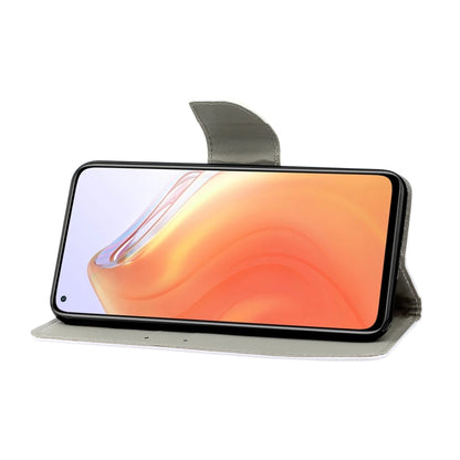 Gray leather phone wallet case with flip cover and wrist strap