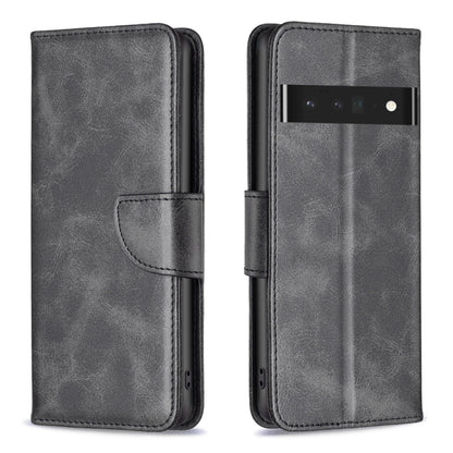 Grey lambskin-texture leather flip phone case with card slot and cutout for buttons