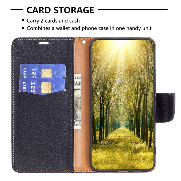Textured leather flip phone case, dark gray, with card slots and magnetic clasp