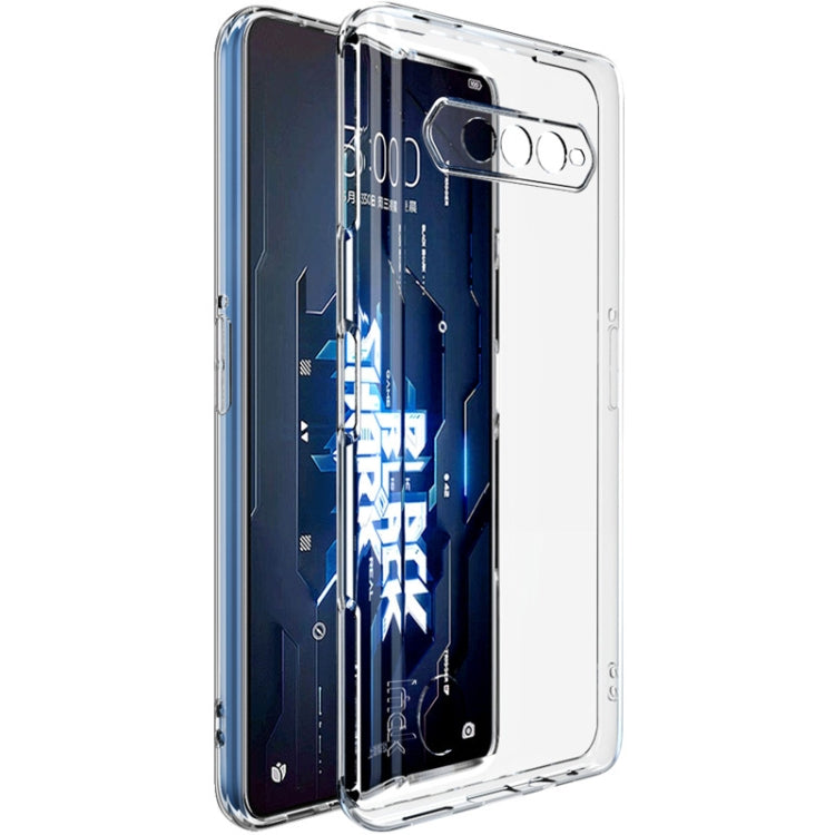 IMAK UX-5 transparent TPU phone case, clear edges and camera cutouts
