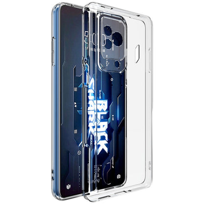 IMAK UX-5 transparent TPU phone case with reinforced clear corners