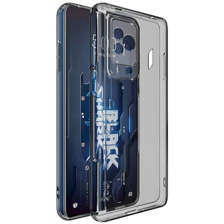 IMAK UX-5 TPU phone case, clear protective cover with precise side openings