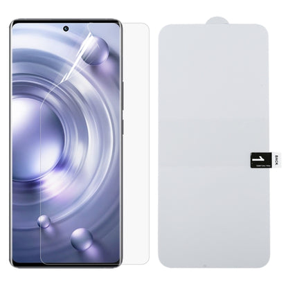 Hydrogel screen protector film for vivo X80 / X80 Pro, full coverage, clear