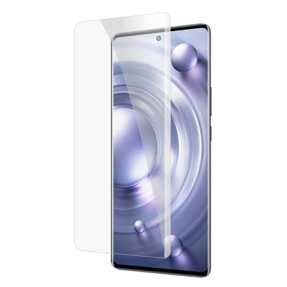 Curved tempered glass screen protector film for a smartphone, full glue coverage