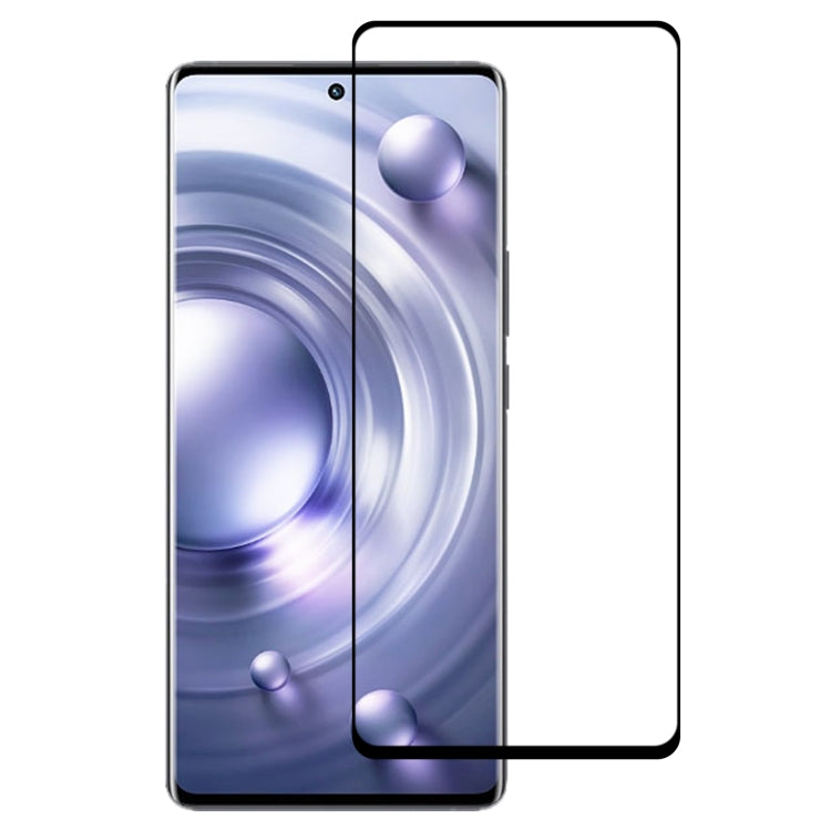 Curved edge tempered glass screen protector film for vivo X80 / X80 Pro (1 pc)