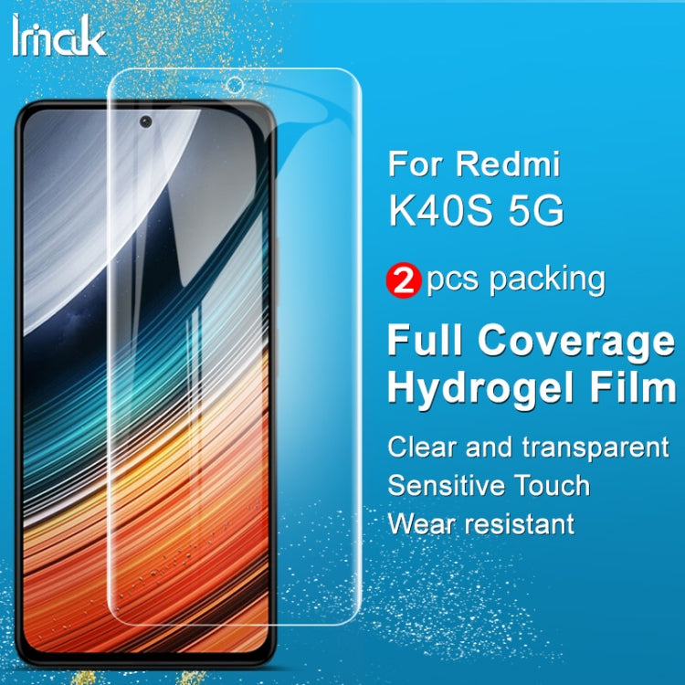 Curved full-coverage hydrogel film, clear and transparent; 2 pcs screen protectors
