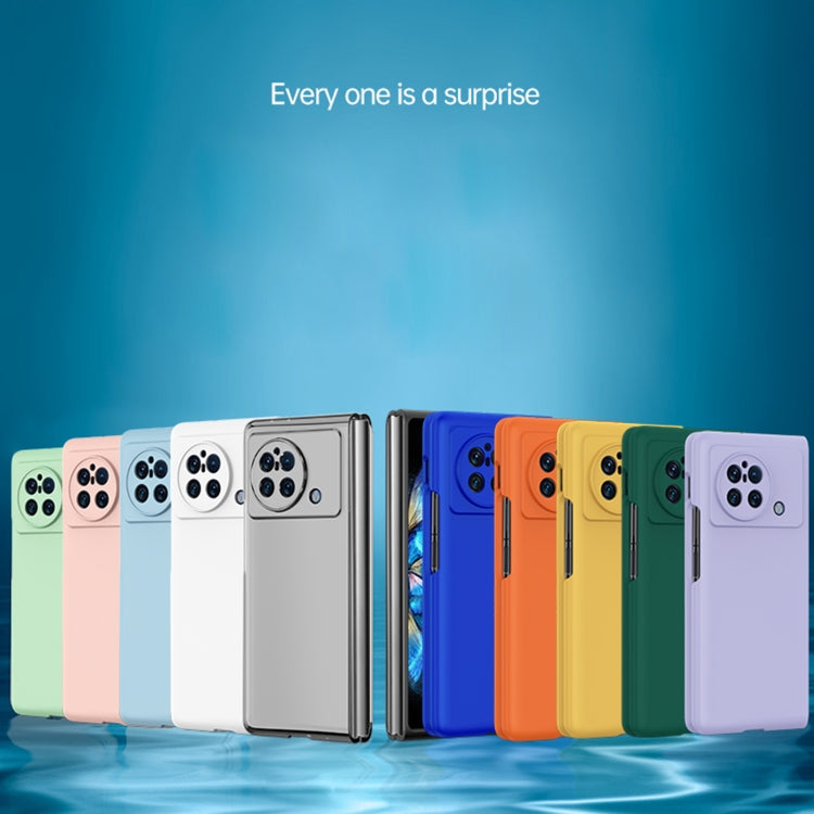 PC phone cases for vivo X Fold in multiple colors, front and back views