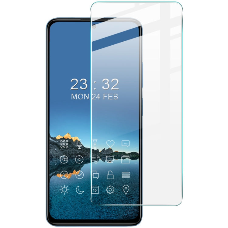 Tempered glass screen protector film for smartphone, transparent tempered glass overlay