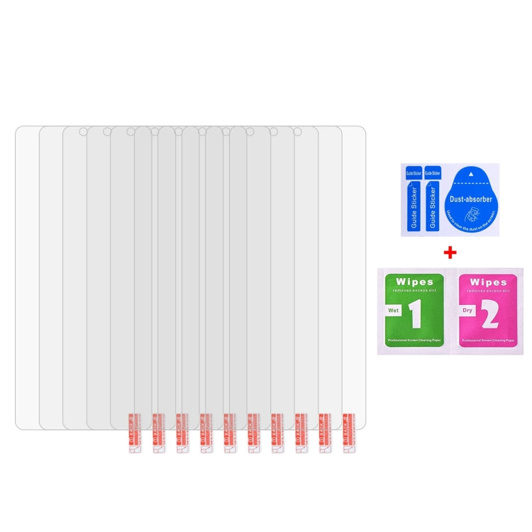 10-pack tempered glass screen protectors with cleaning wipes for Motorola Edge 30