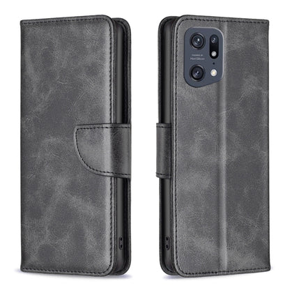 Lambskin-textured leather phone case, charcoal gray folio with flip cover and side strap