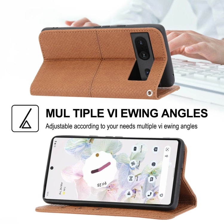 Brown folio wallet phone case with adjustable stand viewing and camera opening