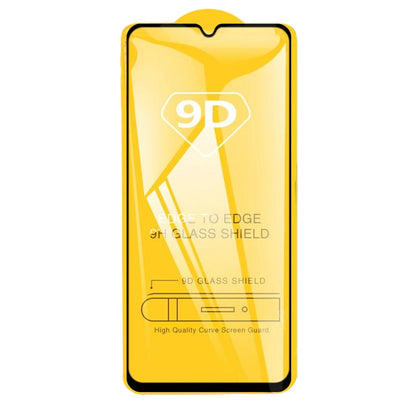 9D full glue tempered glass screen protector, clear glass sheet with curved edges