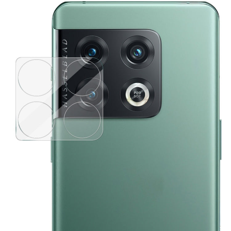 Clear rear camera lens tempered glass film on teal phone back, over multi-lens camera module
