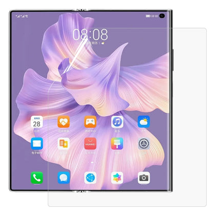 Full screen clear hydrogel film screen protector for Huawei foldable tablet display