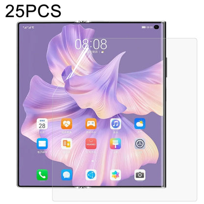 Hydrogel screen protector film set for foldable phone, clear full-screen sheet