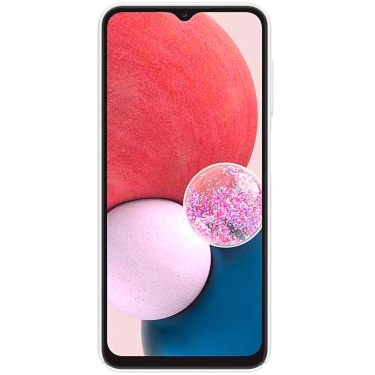 Red frosted PC phone case with camera cutout and raised edges