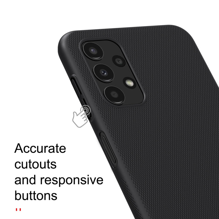 Black frosted PC phone case with accurate camera cutout and responsive side buttons