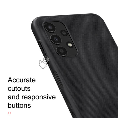 Black frosted PC phone case with accurate camera cutout and responsive side buttons