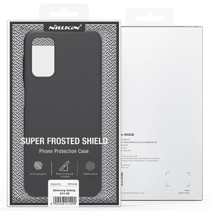 NILLKIN frosted shell phone protection case with camera cutout, dark finish