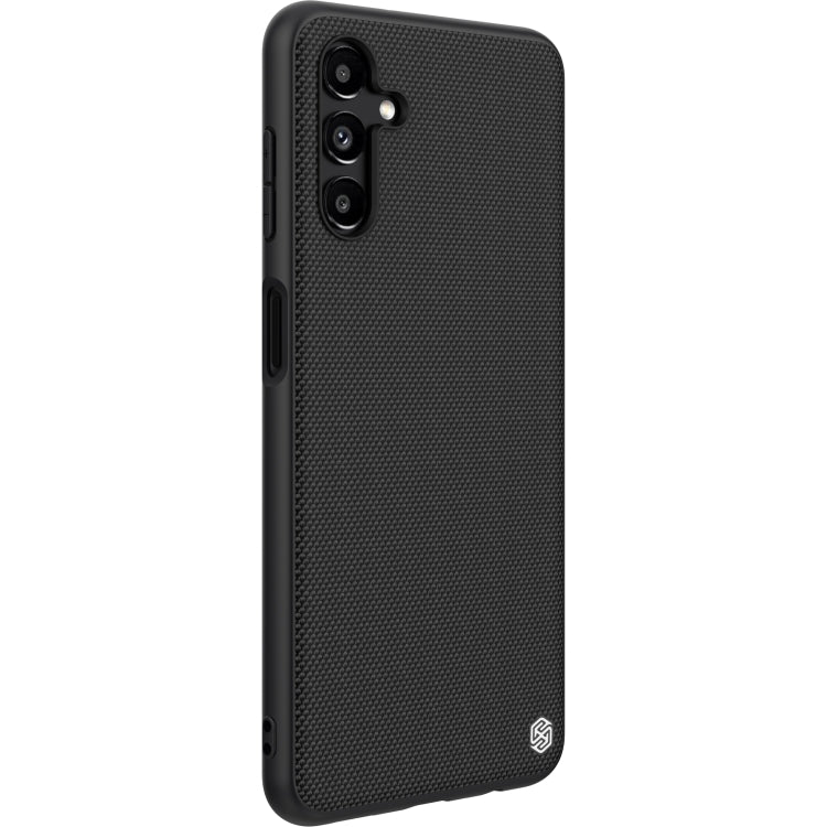 NILLKIN dark textured phone case with raised edges and camera cutouts