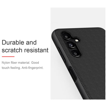 NILLKIN dark textured phone case with grip surface and anti-fingerprint look